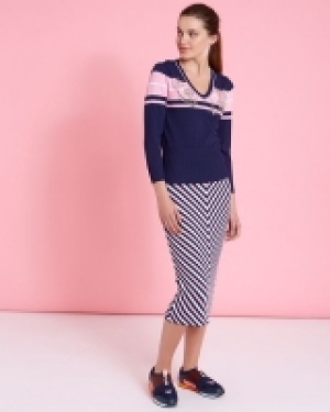Savida Striped Co-Ord Skirt