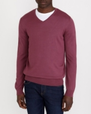 Dunnes Stores  Merino Blend Vneck Jumper