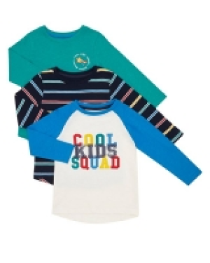 3Pk Long Sleeve Top