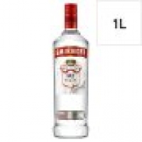 Tesco  Smirnoff Red Label Vodka 1 Litre