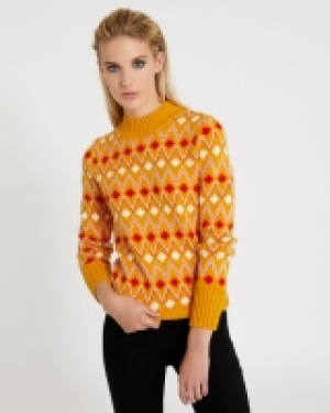 Dunnes Stores  Savida Diamond Pattern Jumper