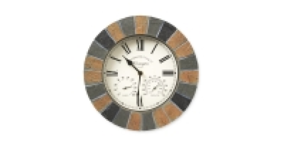 Aldi  Slate Kensington Outdoor Wall Clock