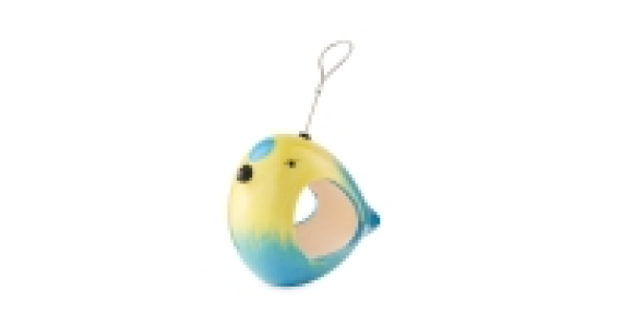 Ceramic Blue Tit Bird Feeder
