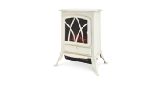 Aldi  Cream Electric Stove Effect Heater