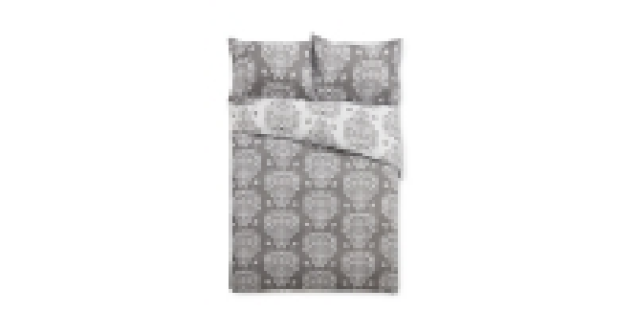 King Scandi Heart Duvet Set