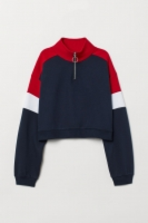  Stand-up collar sweatshirt 9.00 €
