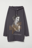 HM   Long hooded top