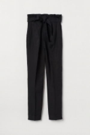  Linen-blend paper bag trousers 14.99 €