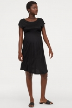 HM   MAMA Short viscose dress