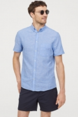  Linen-blend shirt Slim Fit 14.00 €