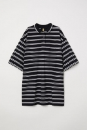 HM   T-shirt dress with a collar