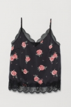  Satin strappy top with lace 6.00 €