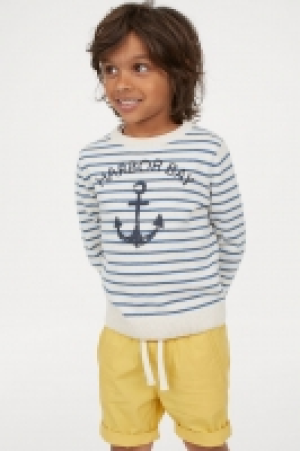 HM   Fine-knit printed jumper