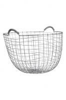 HM   Round metal wire basket