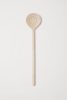 HM   Wooden slotted spoon