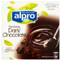SuperValu  Alpro Dark Chocolate Dessert 4 Pack