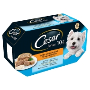 SuperValu  Cesar Aluminium Tray Senior Variety 4 Pack