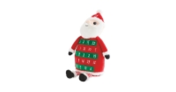 Aldi  Plush Advent Calendar Santa