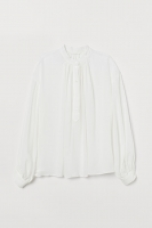  Grandad collar viscose blouse 14.99 €