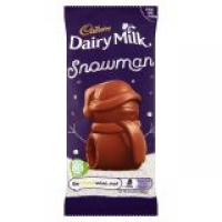 Mace Cadburys Dairy Milk Mousse Snowman Chocolate