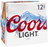 Mace Coors Light Lager Bottles