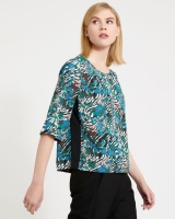 Dunnes Stores  Carolyn Donnelly The Edit Animal Print Top