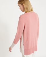 Dunnes Stores  Carolyn Donnelly The Edit Side Contrast Merino Sweater