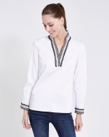 Dunnes Stores  Paul Costelloe Living Studio Embroidered Shirt