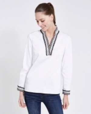 Paul Costelloe Living Studio Embroidered Shirt