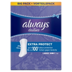 Always Dailies Value Pack Liner Large 5.50 €