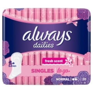 Alw Liners Single To Go Scent 20Piece 1.00 €