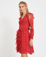 Dunnes Stores  Savida Shirred Print Dress