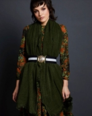 Savida Stripe Elastic Buckle Belt