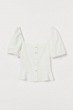  Linen-blend blouse 9.99 €