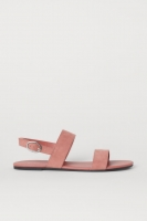 HM   Imitation suede sandals