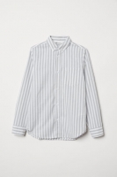 HM   Long-sleeved cotton shirt
