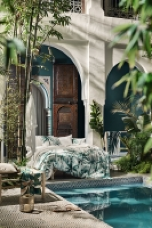  Patterned duvet cover set 35.00 €