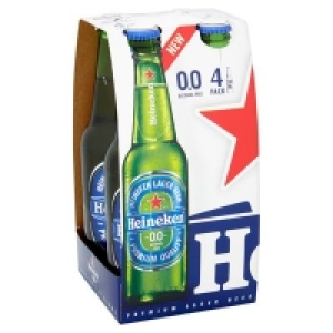 Centra  Heineken 0.0 4 Bottle Wrap Pack 330ml