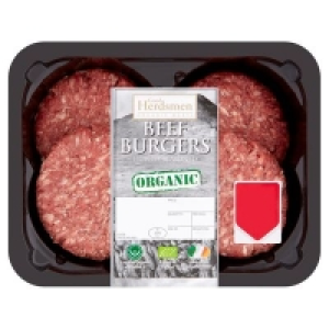 Centra  GOODHERDSMAN ORGANIC BEEF BURGER 400G