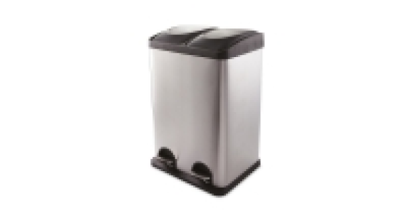 Aldi  Stainless Steel Sectioned Bin