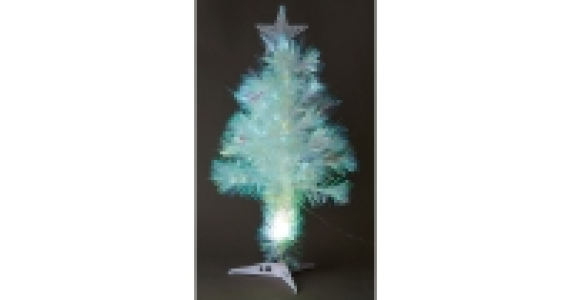 Aldi  Crystal Pine Fibre Optic Tree