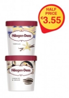 Spar  HÄAGEN-DAZS Ice Cream Range 460ml HALF PRICE 3.55