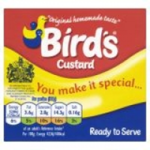 Birds Low Fat Custard