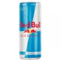 Mace Red Bull Sugar Free Cans