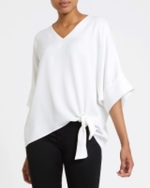Satin Tie Top