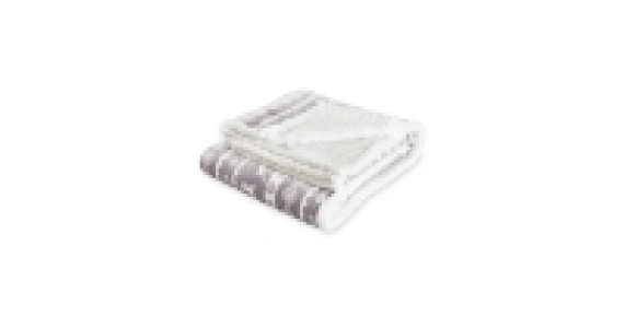 Grey Fairisle Sherpa Fleece
