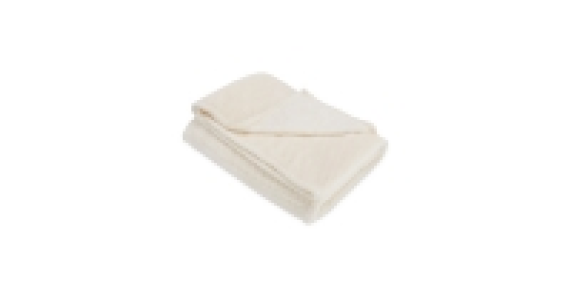 Aldi  Cream Waffle Blanket