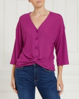 Dunnes Stores  Gallery Button Knot Front Top