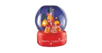 Aldi  Kevin & Family Inflatable Snow Globe