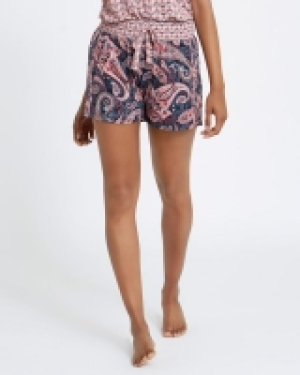Tile Print Shorts